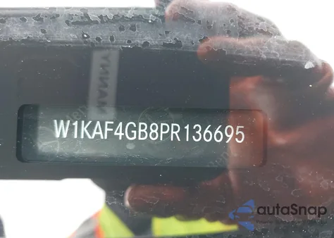 2023 Mercedes-Benz C 300 Sedan из США, поврежденный, VIN W1KAF4GB8PR136695